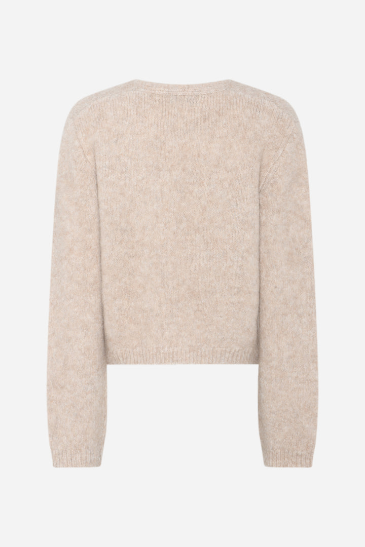 Bruuns Bazaar Women SyringabrushedBBElaia knit Knit Beige