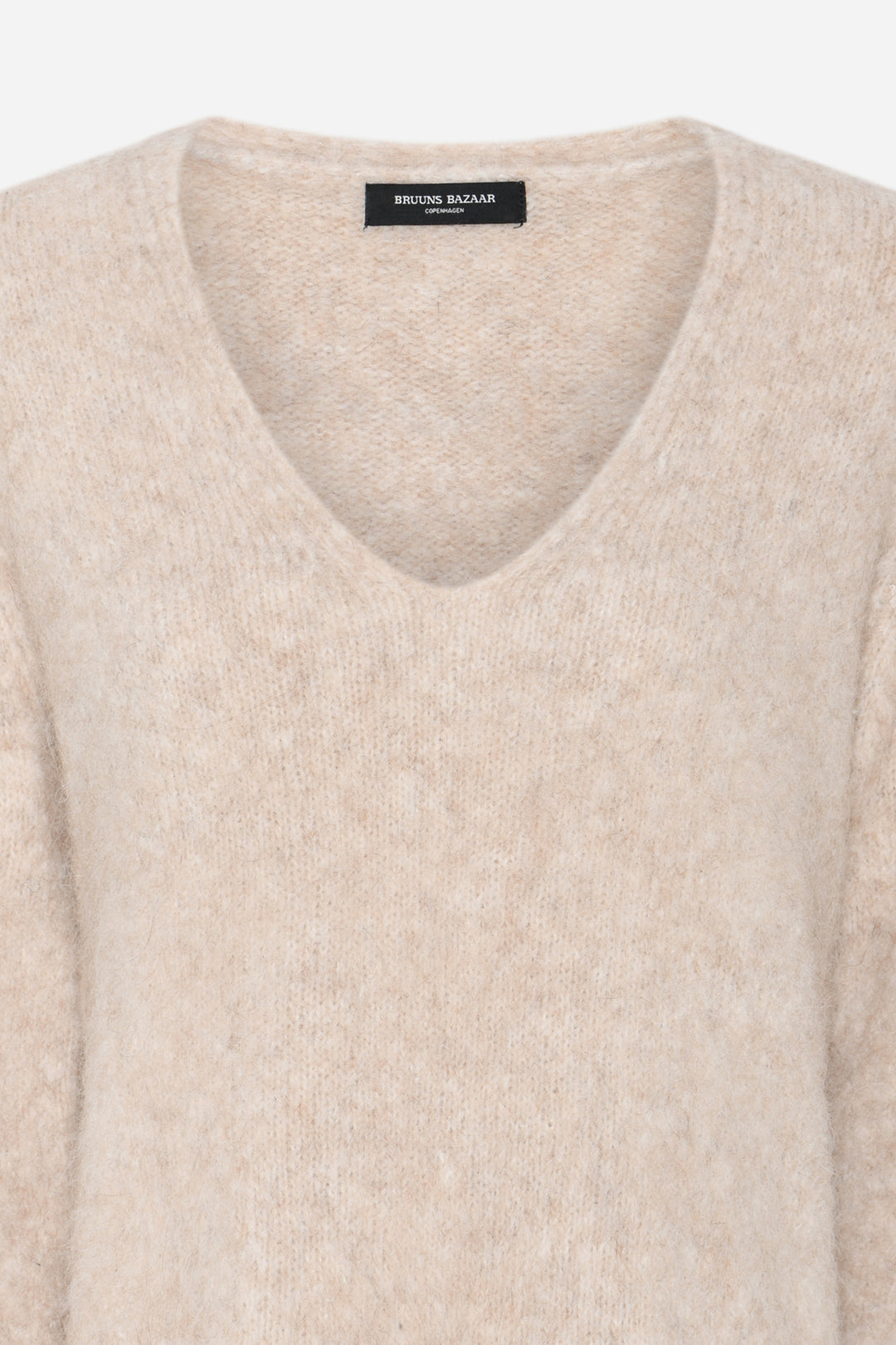 Bruuns Bazaar Women SyringabrushedBBElaia knit Knit Beige