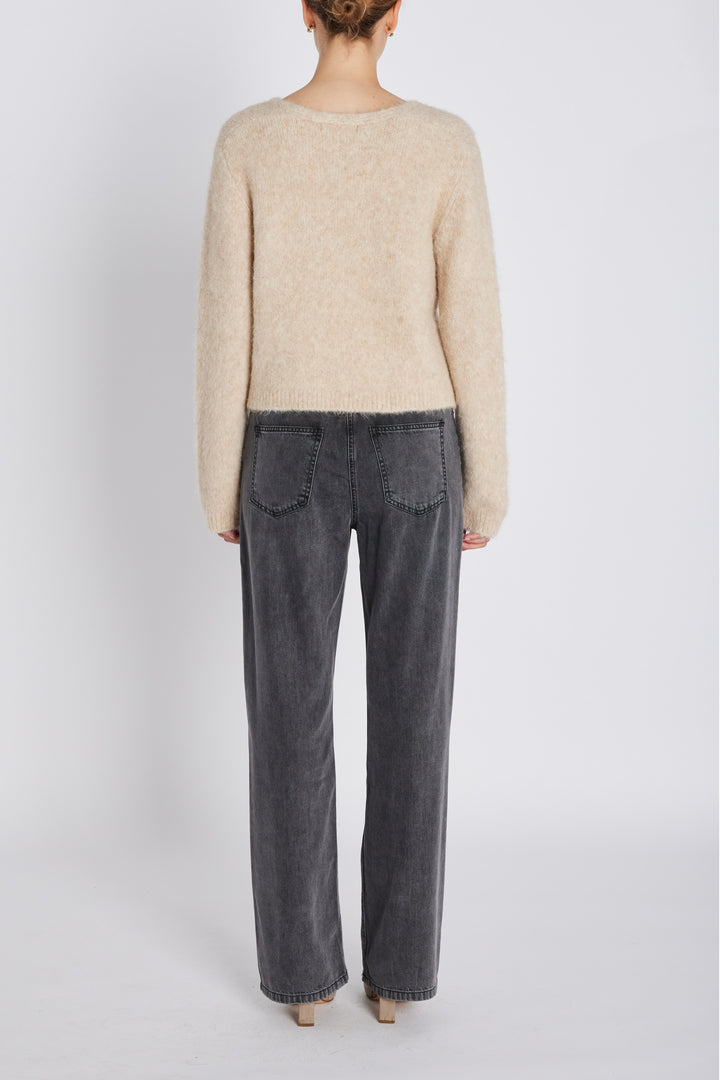 Bruuns Bazaar Women SyringabrushedBBElaia knit Knit Beige