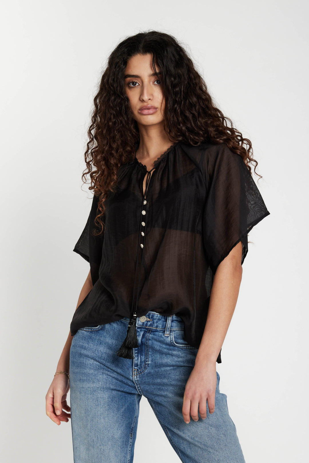 Bruuns Bazaar Women TelleaBBKarlya blouse Blouse Black