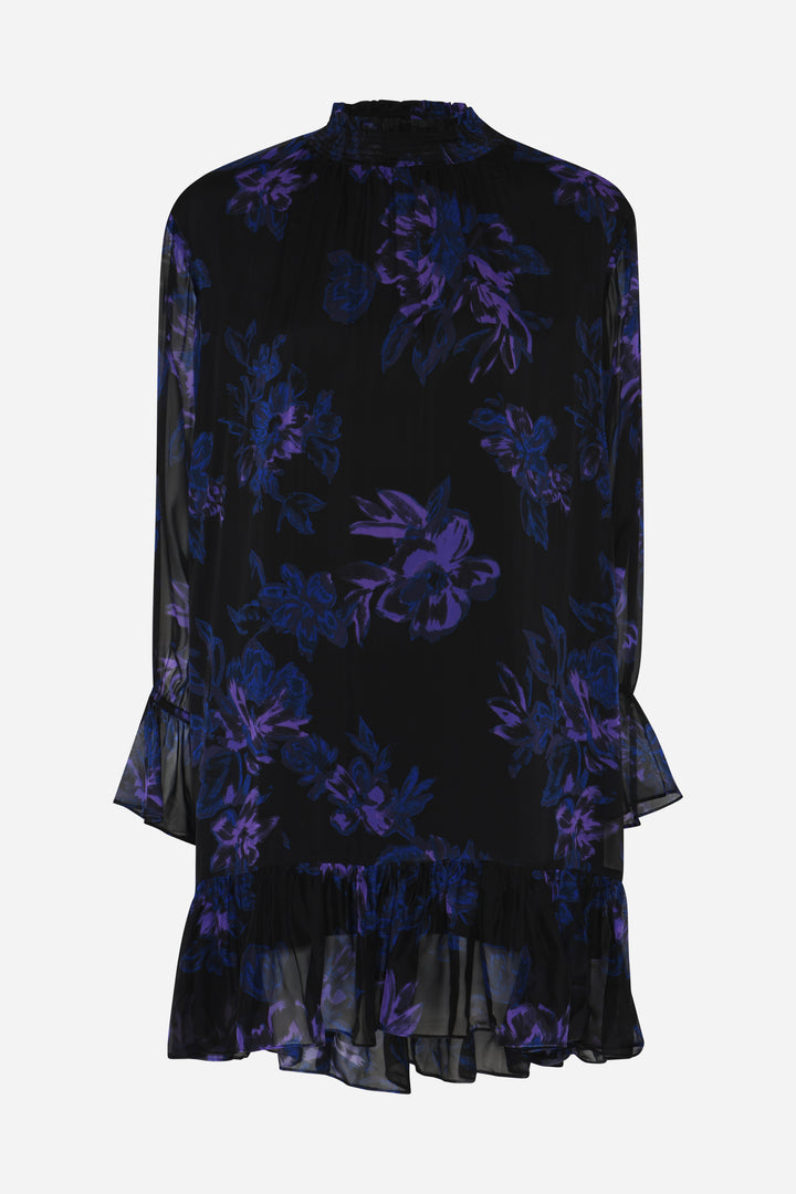 Bruuns Bazaar Women TrilobaBBViljas Dress Dress Purple Flower