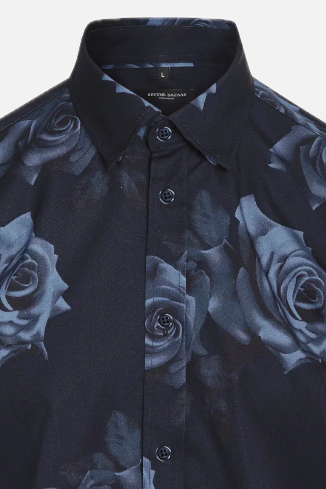 Bruuns Bazaar Men VaniBBGilly shirt Shirts Blue flower