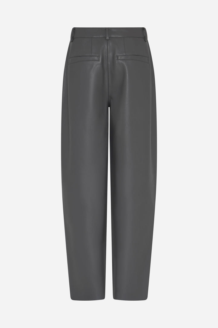 Bruuns Bazaar Women VeganiBBBarrel pants Pants Dark Grey
