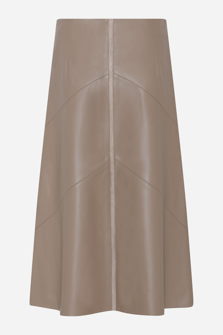Bruuns Bazaar Women VeganiBBEleen skirt Skirt Silver Mink