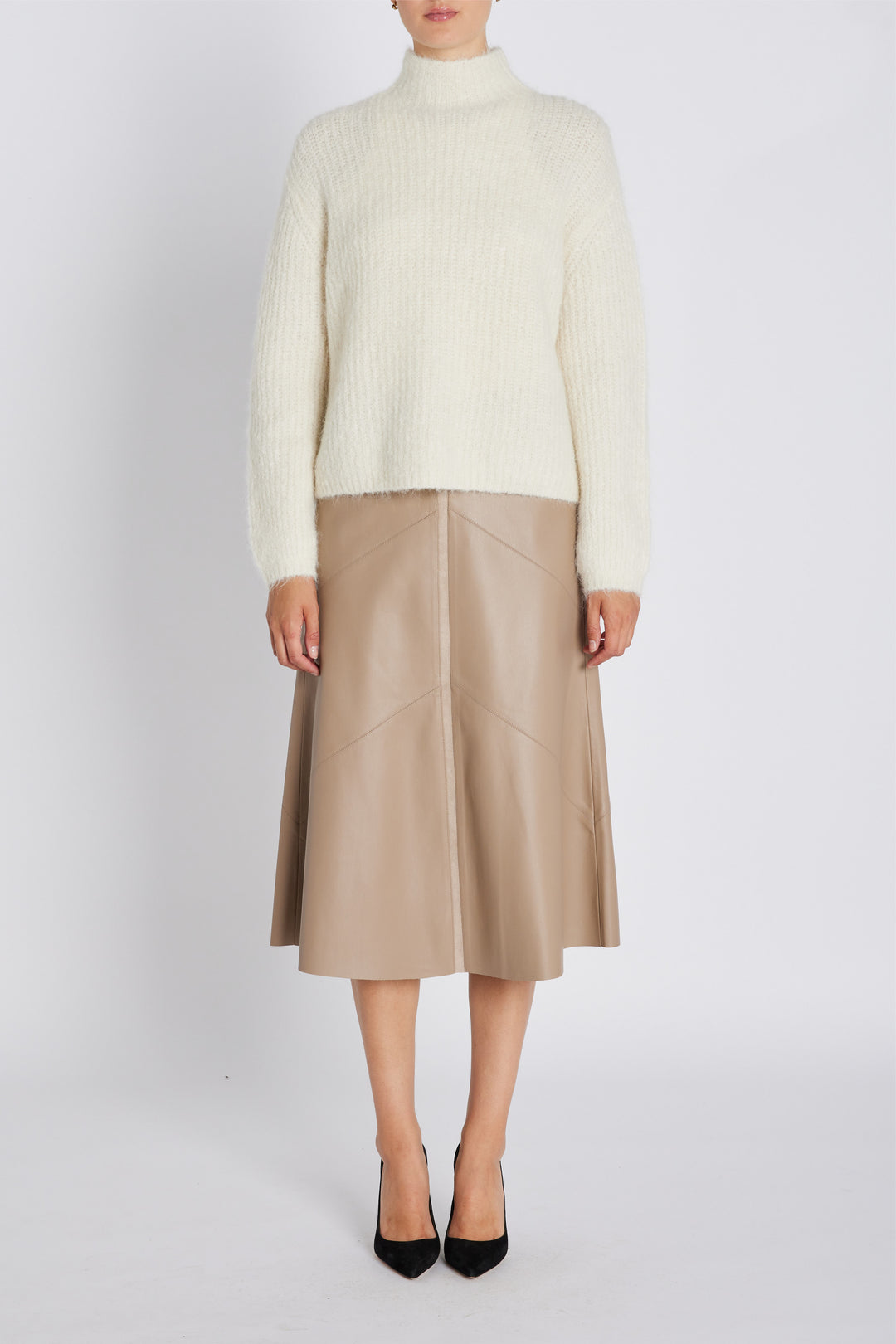 Bruuns Bazaar Women VeganiBBEleen skirt Skirt Silver Mink