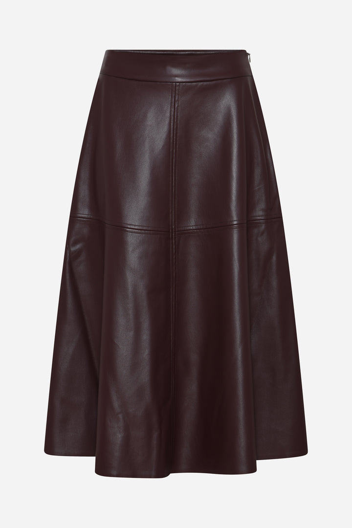 Bruuns Bazaar Women VeganiBBImma skirt Skirt Oxblood