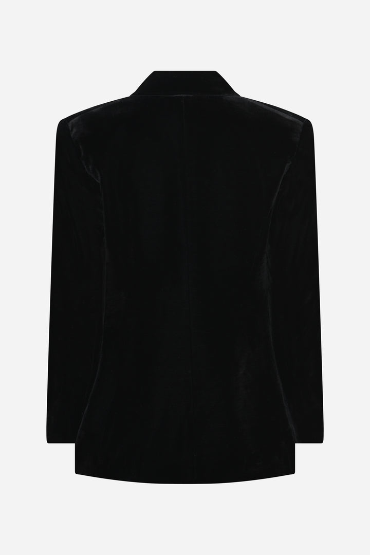 Bruuns Bazaar Women VelvetBBTuxi blazer Blazer Black