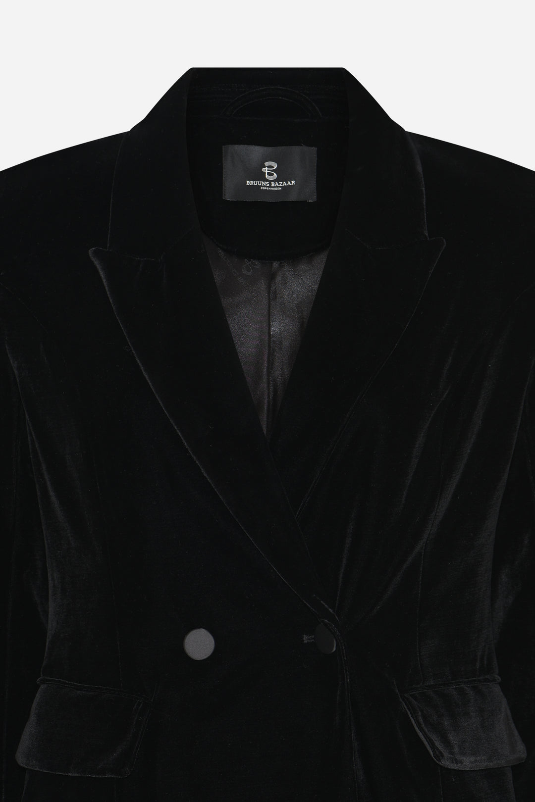 Bruuns Bazaar Women VelvetBBTuxi blazer Blazer Black