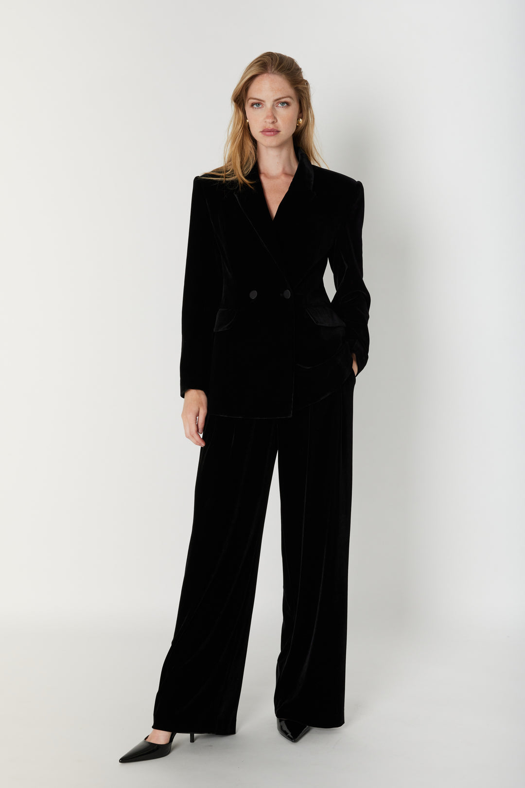 Bruuns Bazaar Women VelvetBBVala pants Pants Black