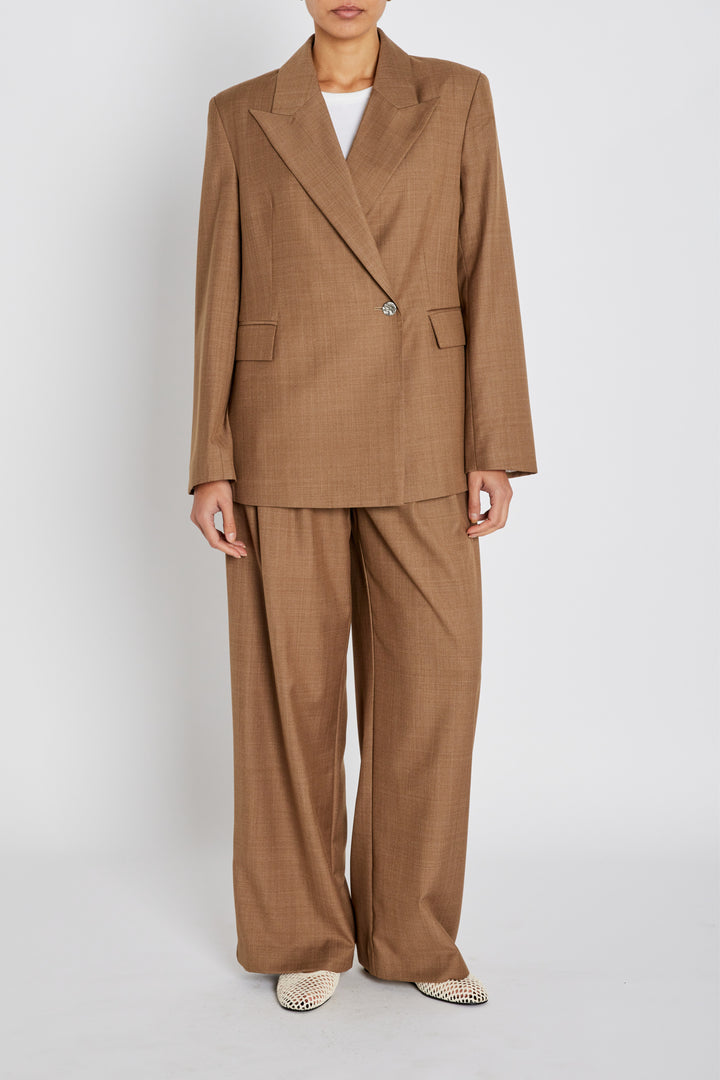 Bruuns Bazaar Women WaterlilyBBVala pants Pants Brown Melange