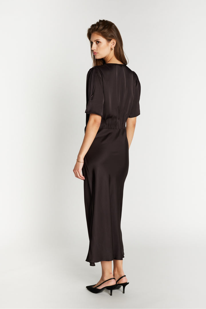 Bruuns Bazaar Women WeckiaBBNeemasa dress Dress Dark Brown