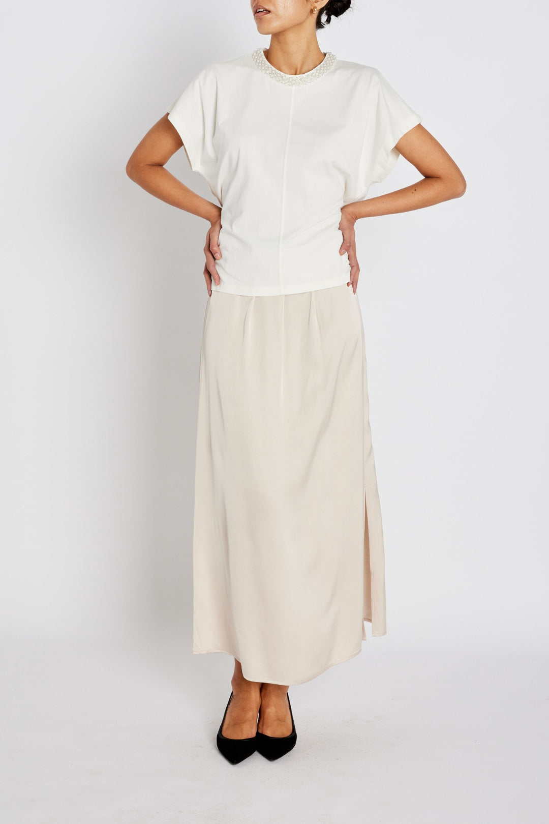 Bruuns Bazaar Women WeckiaBBSurina skirt Skirt Beige