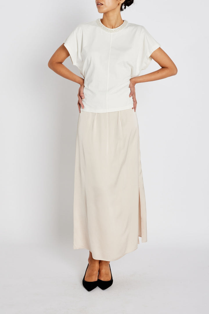 Bruuns Bazaar Women WeckiaBBSurina skirt Skirt Beige