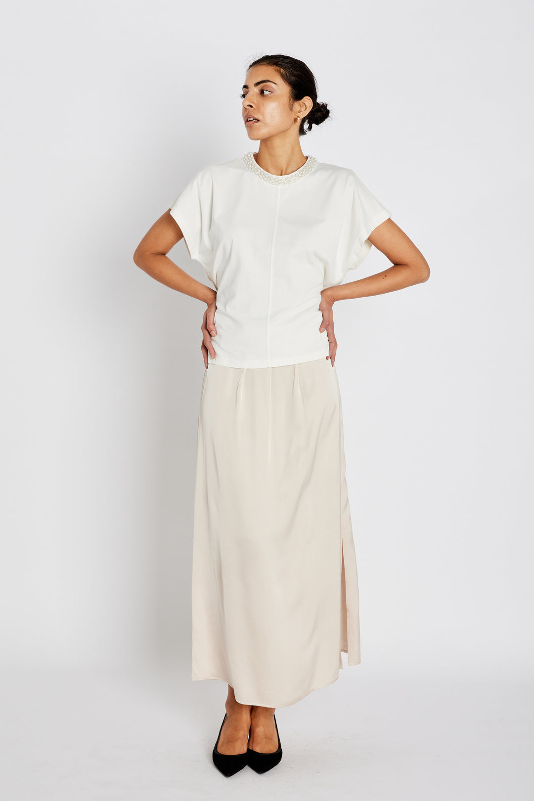 Bruuns Bazaar Women WeckiaBBSurina skirt Skirt Beige