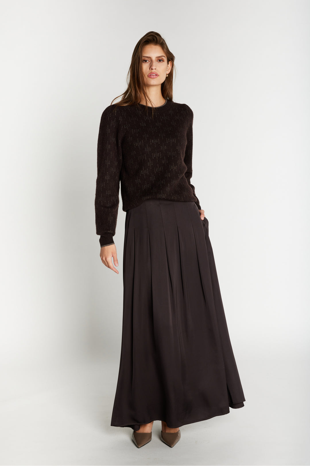 Bruuns Bazaar Women WeckiaBBTyras skirt Skirt Dark Brown