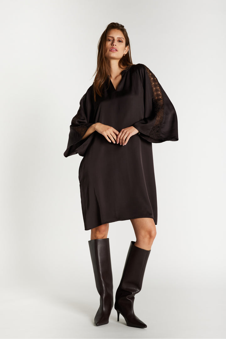 Bruuns Bazaar Women WeckiaBBWichi dress Dress Dark Brown